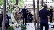 دشتی خوانی غمگین در مراسم ترحیم