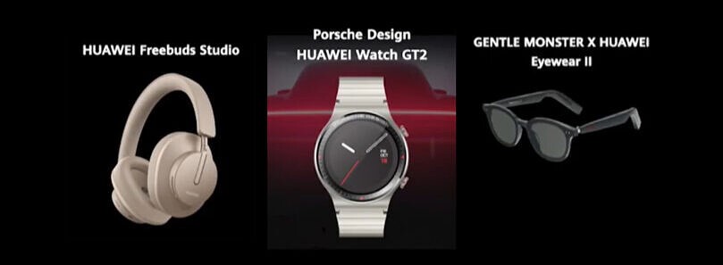 رونمایی هوآوی از  Porsche Design Watch GT2 ، FreeBuds Studio و  EyeWear II