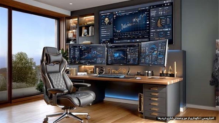 میز معاملاتی حرفه‌ای: انتخاب میز و صندلی اداری مخصوص تریدرها