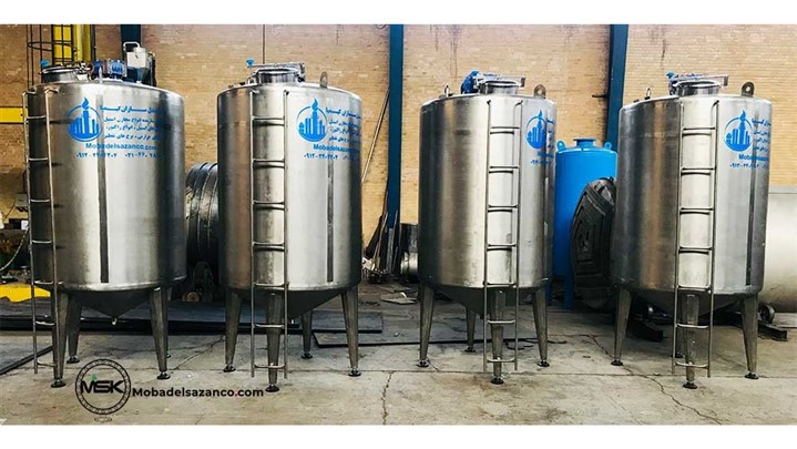 قیمت مخزن استیل