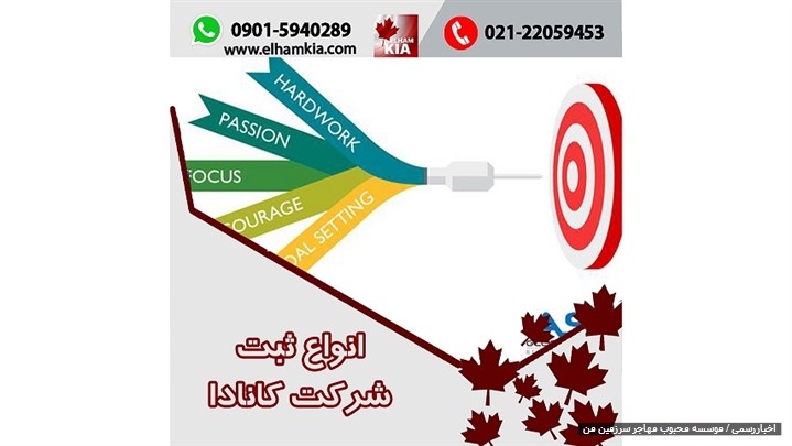 انواع شرکت ها در کانادا