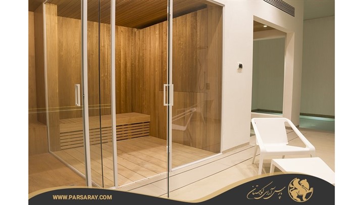 طراحی سونای چوبی با استفاده از ترموود