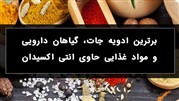 لیست کامل ادویه‌جات، گیاهان دارویی و مواد‌غذایی دارای خواص آنتی‌اکسیدانی