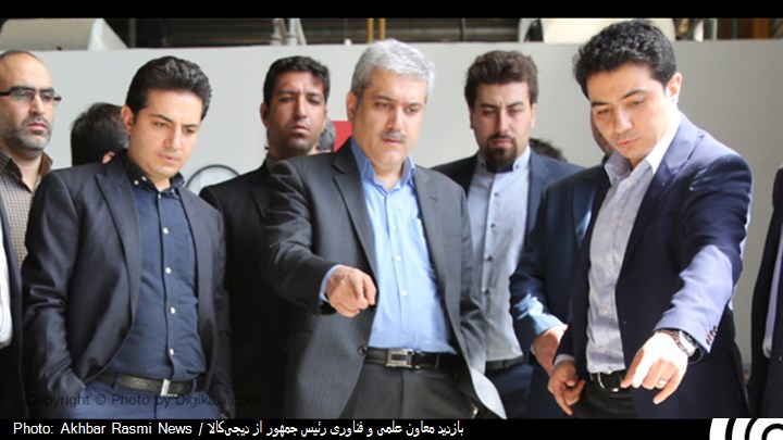 بازدید معاون علمی و فناوری رئیس جمهور از دیجی‌کالا