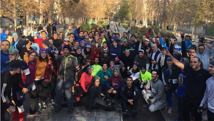 درخشش تیم منتخب باشگاه کوهنوردی تهران در مسابقه‌ی دو درون شهری تهرانر