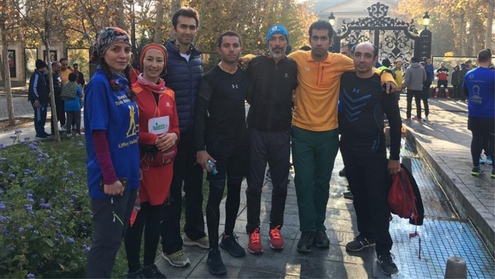 درخشش تیم منتخب باشگاه کوهنوردی تهران در مسابقه‌ی دو درون شهری تهرانر