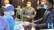 یلدای مهربانی و تقدیر از مدافعان سلامت توسط انبوه سازان هوتن در روز پرستار