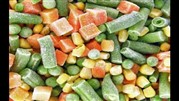 سبزیجات منجمد مشمول اخذ پروانه های بهداشتی 