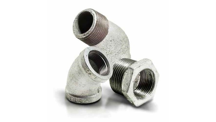 لوله و اتصالات گالوانیزه استفاده کنید 