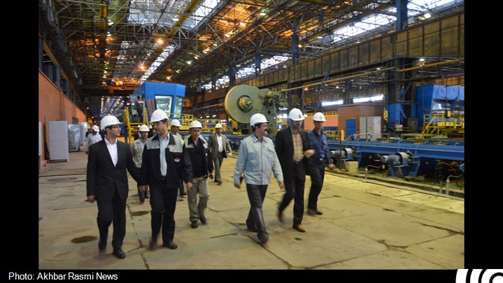 خریداری و نصب دستگاه های به روز تولید ریل 