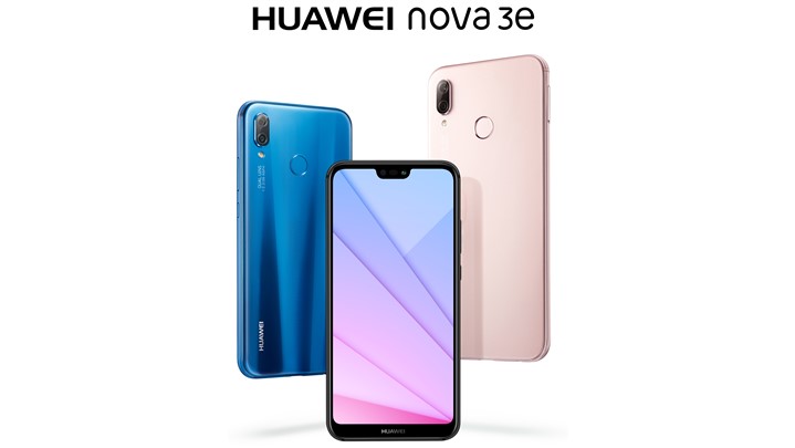 گوشی جدید Huawei nova 3e از صفحه نمایش های FullView 2.0 بهره می برد