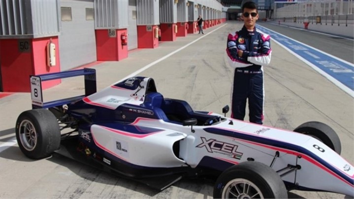 مهربد شاملی و درخشش نام ایران در مسابقات کارتینگ و فرمول 4 ابوظبی