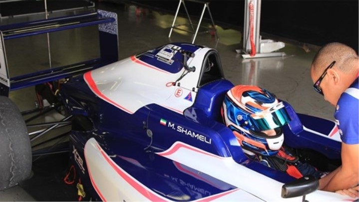 مهربد شاملی و درخشش نام ایران در مسابقات کارتینگ و فرمول 4 ابوظبی