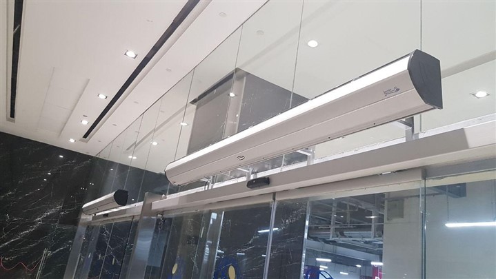 تولید پرده هوای 3 متری در ایران