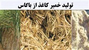 تولید خمیر کاغذ از باگاس و ضایعات کشاورزی