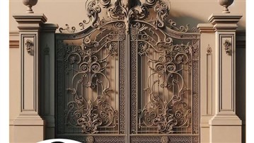 درب فلزی فرفورژه و مدرن بهترین گزینه برای ساختمان های ویلایی و لوکس هستند.