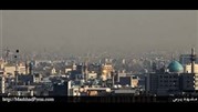 امروز هوای مشهد با شاخص 100 در شرایط ناسالم 