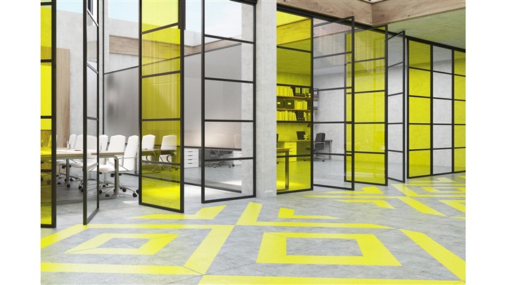 شیشه رنگی، انتخابی خلاقانه و مدرن برای فضای شما