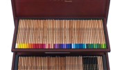 جعبه‌گشایی مدادرنگی 100 رنگ لیرا آلمان در ایران!