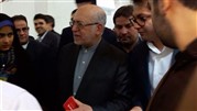 استقبال وزیر صنعت از خدمات بین المللی اخباررسمی
