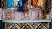 گزارشی از عرضه نخ و نقشه تابلو فرش دستباف در بازار الکترونیک فرش مشهد