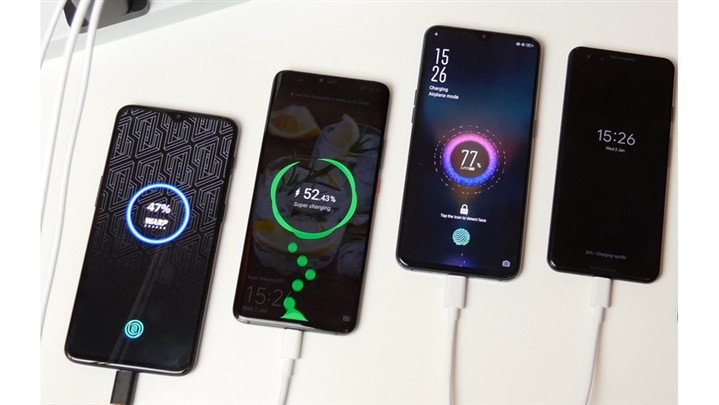 ۱۰ گوشی هوشمند برتر جهان ازنظر سرعت شارژ