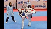 صدر نشینی تکواندوی بیمه رازی در لیگ جام کوثر