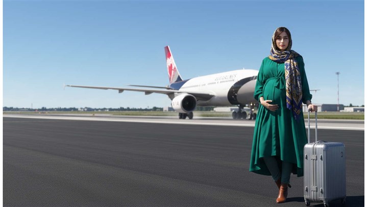 خدمات ویژه هواپیمایی آوا برای بانوان باردار در طول پرواز