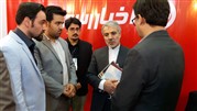 بازدید سخنگوی دولت از غرفه اخبار رسمی