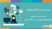 نامه رئیس جمهور به دستگاه‌های اجرایی برای میز خدمت الکترونیکی