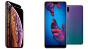 Huawei p20 pro  در مقابل آیفون Xs MAX