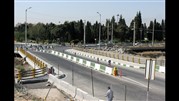 افتتاح یکی از تقاطع‌های بزرگراه شهید بروجردی
