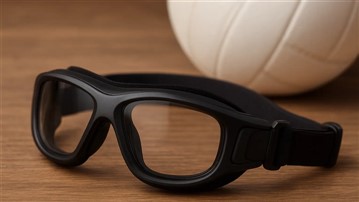 راهنمای خرید عینک ورزشی والیبال؛ محافظت از چشم در برابر ضربه، نور و شن