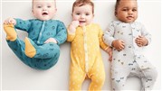 راحتی و آسانی نوزادان با لباس سرهمی کارترز  
