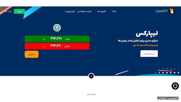 ارائه لیپارکس به بازار رمزارز ها ارائه لیپارکس به بازار رمزارز ها