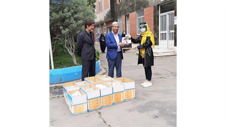  کمپین ابر امید ، بارش سلامتی قدمی برای همراهی با کادر درمانی 