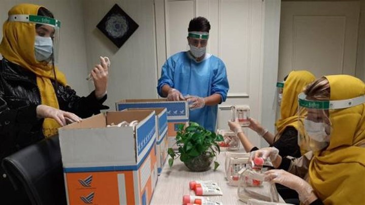  کمپین ابر امید ، بارش سلامتی قدمی برای همراهی با کادر درمانی 