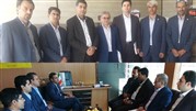 بازدید مدیر امور شعب استان‌های بانک ایران زمین از شعب استان خراسان جنوبی
