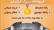 برندگان مسابقه پازلی در فروشگاه بزرگ ایرانیان