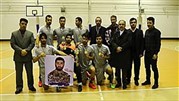 تیم فوتسال مرکز علمی کاربردی آتش نشانی قهرمان شد