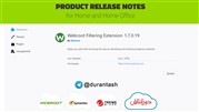 آپدیت Webroot Web Filtering به نسخه 1.7.0.19