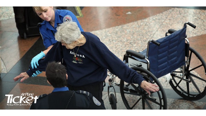 نکاتی در ارتباط با پرواز با سالمندان و معلولان