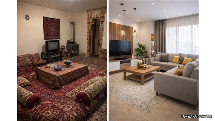 تجربه بازسیازی منزل با مجموعه حرفه ای