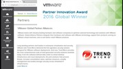  جایزه نوآوری شرکای جهانی VMware به کمپانی ترندمیکرو رسید