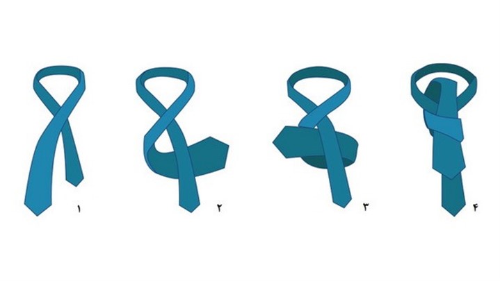 آموزش بستن کراوات مرحله به مرحله؛ از ساده تا حرفه‌ای