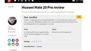 استقبال رسانه‌های معتبر دنیا در بررسی Huawei mate 20