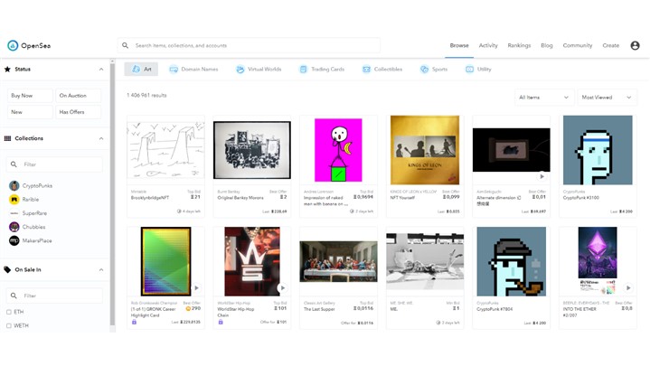 دسترسی ایرانیان به پلتفرم Open Sea میسر شد