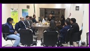 بازدید مدیر عامل بیمه آرمان از شعبه مشهد