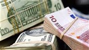 افت قیمت دلار و پوند بانکی و تقویت یورو