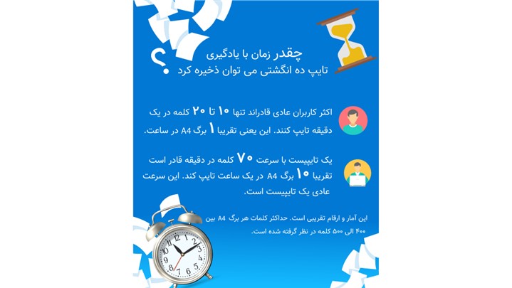 اگر آموزش تایپ اینگونه بود